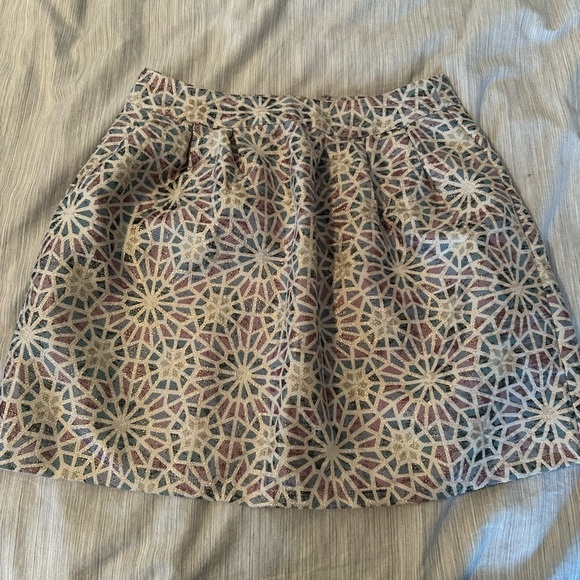 Multicolored mini skirt - Picture 1 of 3